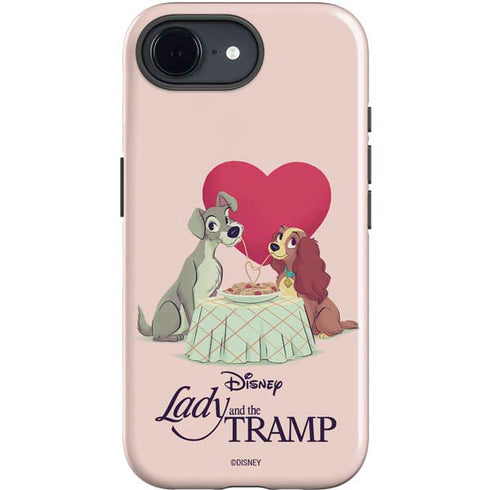 Disney Lady & The Tramp Spaghetti Dinner iPhone 16e Impact Case