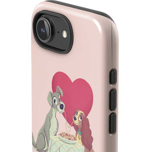 Disney Lady & The Tramp Spaghetti Dinner iPhone 16e Impact Case