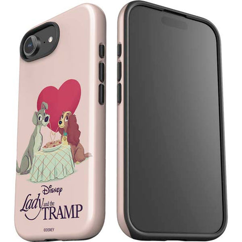 Disney Lady & The Tramp Spaghetti Dinner iPhone 16e Impact Case