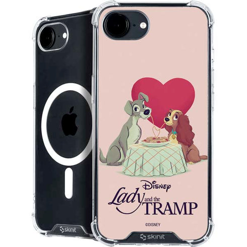 Disney Lady & The Tramp Spaghetti Dinner iPhone 16e MagSafe Case