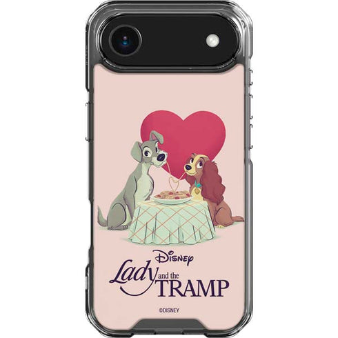 Disney Lady & The Tramp Spaghetti Dinner iPhone 17 Air Clear Case