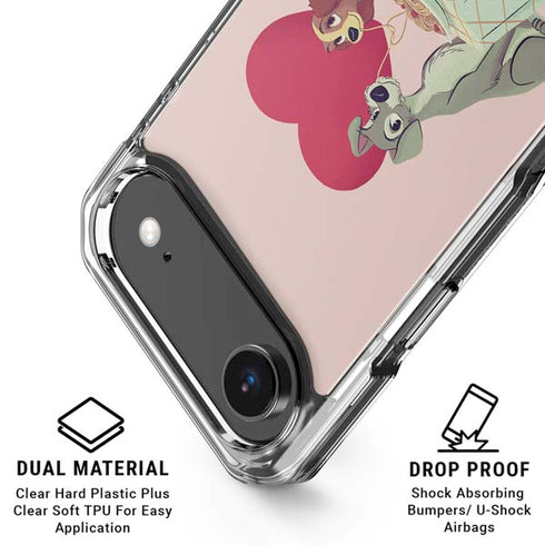 Disney Lady & The Tramp Spaghetti Dinner iPhone 17 Air Clear Case
