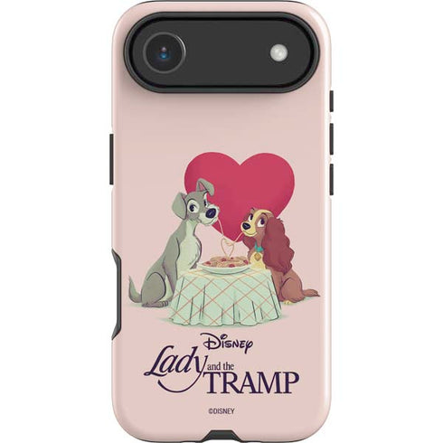 Disney Lady & The Tramp Spaghetti Dinner iPhone 17 Air Impact Case