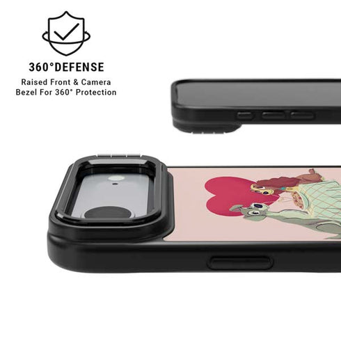 Disney Lady & The Tramp Spaghetti Dinner iPhone 17 Air Kickstand Case
