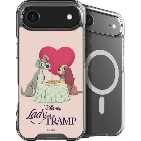Disney Lady & The Tramp Spaghetti Dinner iPhone 17 Air MagSafe Case