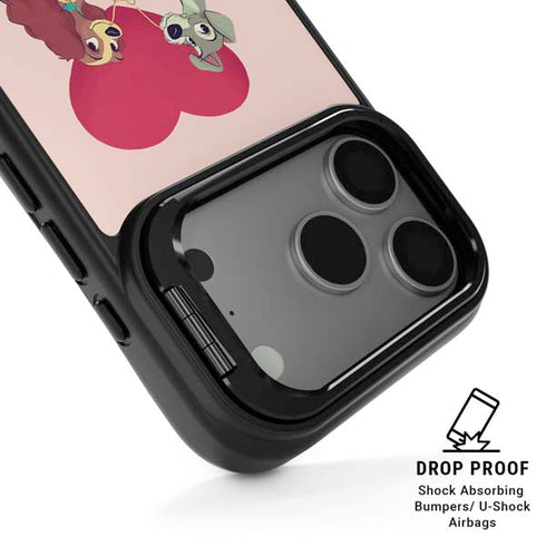 Disney Lady & The Tramp Spaghetti Dinner iPhone 17 Pro Kickstand Case