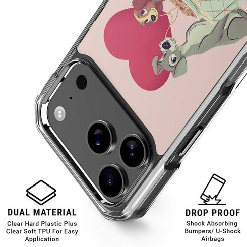Disney Lady & The Tramp Spaghetti Dinner iPhone 17 Pro MagSafe Case