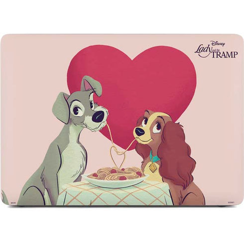 Disney Lady & The Tramp Spaghetti Dinner Apple MacBook Air Skin