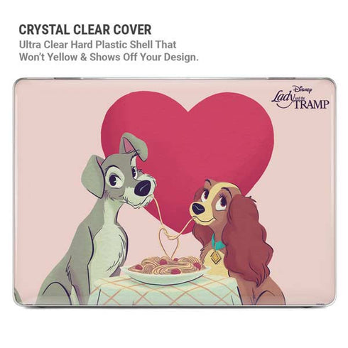 Disney Lady & The Tramp Spaghetti Dinner MacBook Pro 14in (2021-24) Case plus Skin