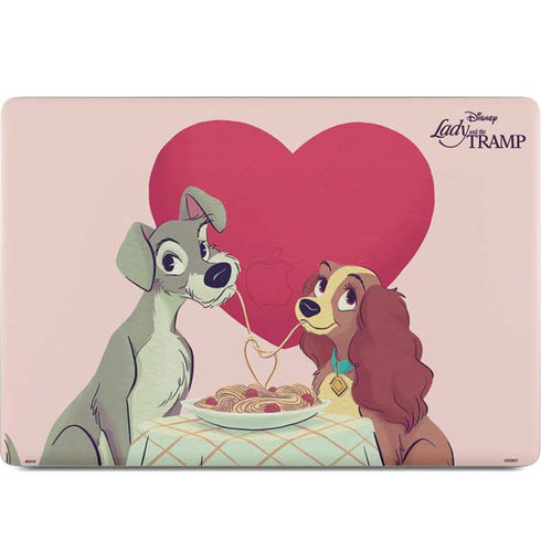 Disney Lady & The Tramp Spaghetti Dinner MacBook Skins