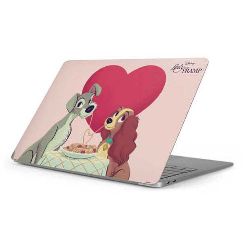 Disney Lady & The Tramp Spaghetti Dinner Apple MacBook Pro 16-inch Skin