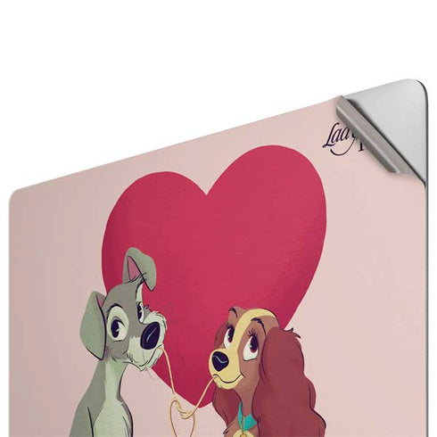 Disney Lady & The Tramp Spaghetti Dinner Apple MacBook Pro 16-inch Skin