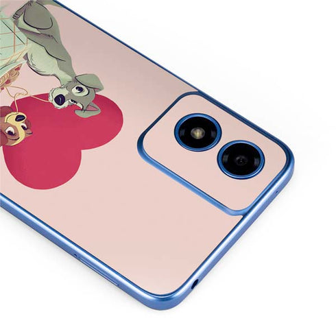 Disney Lady & The Tramp Spaghetti Dinner Moto G Play 4G (2024) Skin