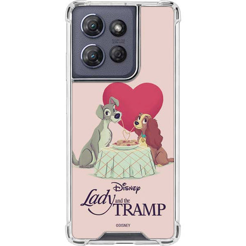 Disney Lady & The Tramp Spaghetti Dinner Moto G Play 5G (2025) Clear Case
