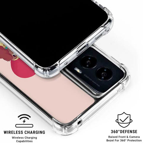 Disney Lady & The Tramp Spaghetti Dinner Moto G Power 5G (2024) Clear Case