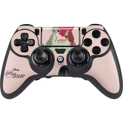 Disney Lady & The Tramp Spaghetti Dinner PlayStation PS4 Skins