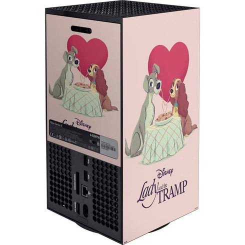 Disney Lady & The Tramp Spaghetti Dinner XBox Series X Digital Edition Bundle Skin