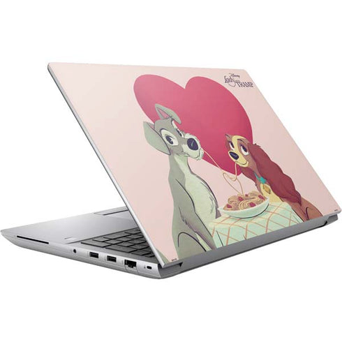Disney Lady & The Tramp Spaghetti Dinner HP ZBook Fury 16 G10 Skin