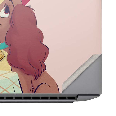 Disney Lady & The Tramp Spaghetti Dinner HP ZBook Fury 16 G10 Skin