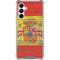 Spain Flag Dark Wood Galaxy A16 5G Clear Case