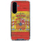 Spain Flag Dark Wood Galaxy A36 5G Clear Case