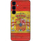 Spain Flag Dark Wood Galaxy S25 Skin