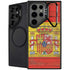 Spain Flag Dark Wood Galaxy S25 Ultra Kickstand Case