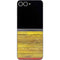 Spain Flag Dark Wood Galaxy Z Flip6 Skin