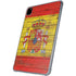 Spain Flag Dark Wood iPad Pro 11in (2024) Clear Case