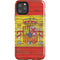 Spain Flag Dark Wood iPhone Cases