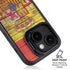 Spain Flag Dark Wood iPhone 13 Kickstand Case