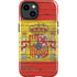 Spain Flag Dark Wood iPhone 15 Impact Case
