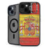 Spain Flag Dark Wood iPhone 15 Kickstand Case