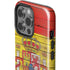 Spain Flag Dark Wood iPhone 15 Pro Impact Case