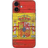 Spain Flag Dark Wood iPhone 16 Plus Skin