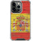 Spain Flag Dark Wood iPhone 16 Pro Clear Case