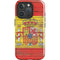 Spain Flag Dark Wood iPhone 16 Pro Max Impact Case