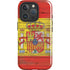 Spain Flag Dark Wood iPhone 16 Pro Max Magsafe Impact Case