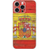 Spain Flag Dark Wood iPhone 16 Pro Max Skin