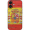 Spain Flag Dark Wood iPhone 16 Skin
