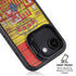 Spain Flag Dark Wood iPhone 16e Kickstand Case