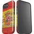 Spain Flag Dark Wood iPhone 16e Impact Case