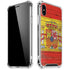 Spain Flag Dark Wood iPhone X/XS Clear Case