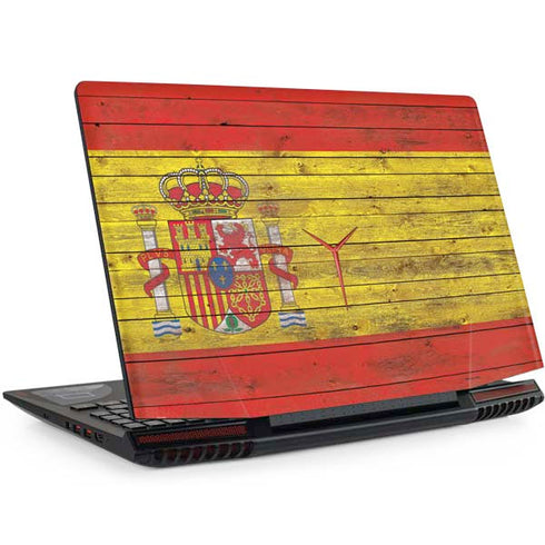Spain Flag Dark Wood Legion Y720 Skin