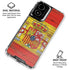 Spain Flag Dark Wood Moto G Power 5G (2024) Clear Case