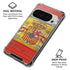 Spain Flag Dark Wood Pixel 9/9 Pro Clear Case
