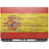 Spain Flag Dark Wood Dell Precision Skin
