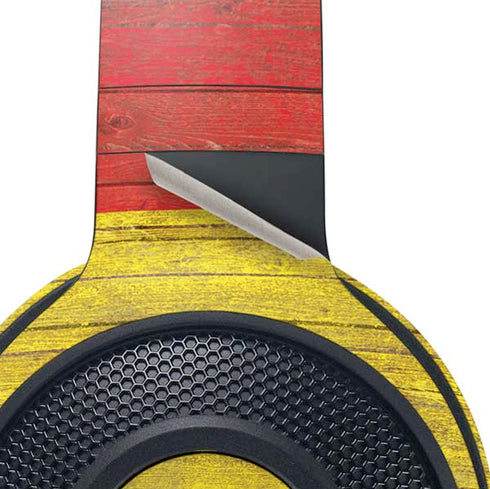 Spain Flag Dark Wood Razer Kraken X Skin