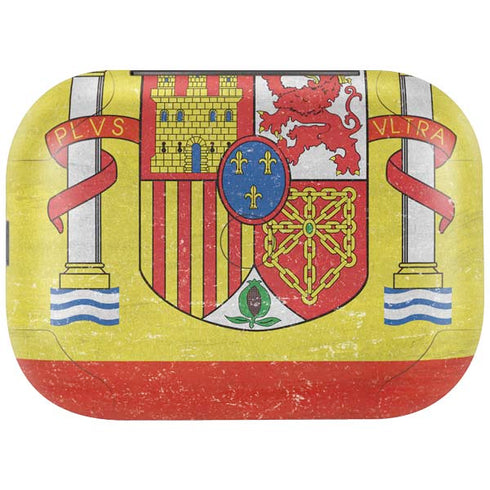 Spain Flag Distressed Amazon Echo Buds Skin
