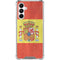 Spain Flag Distressed Galaxy A16 5G Clear Case